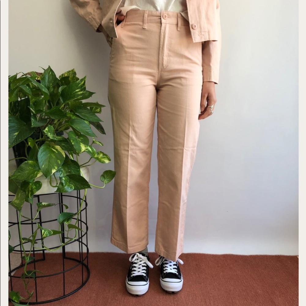 Obey high waist ankle pants